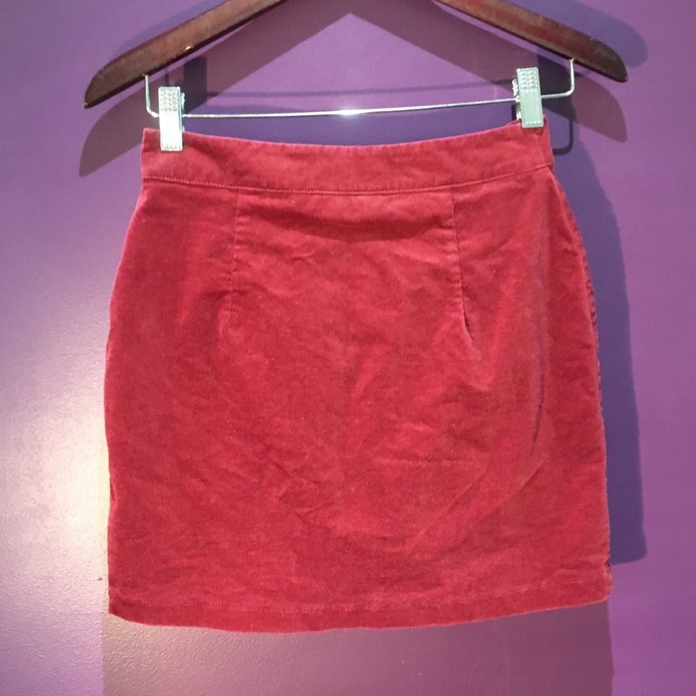 Corduroy forever 21 skirt